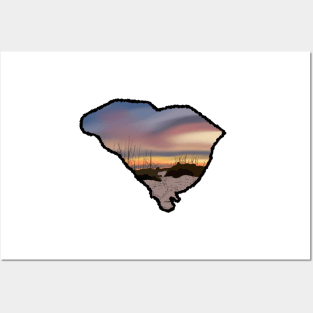 South Carolina Sunset Posters and Art